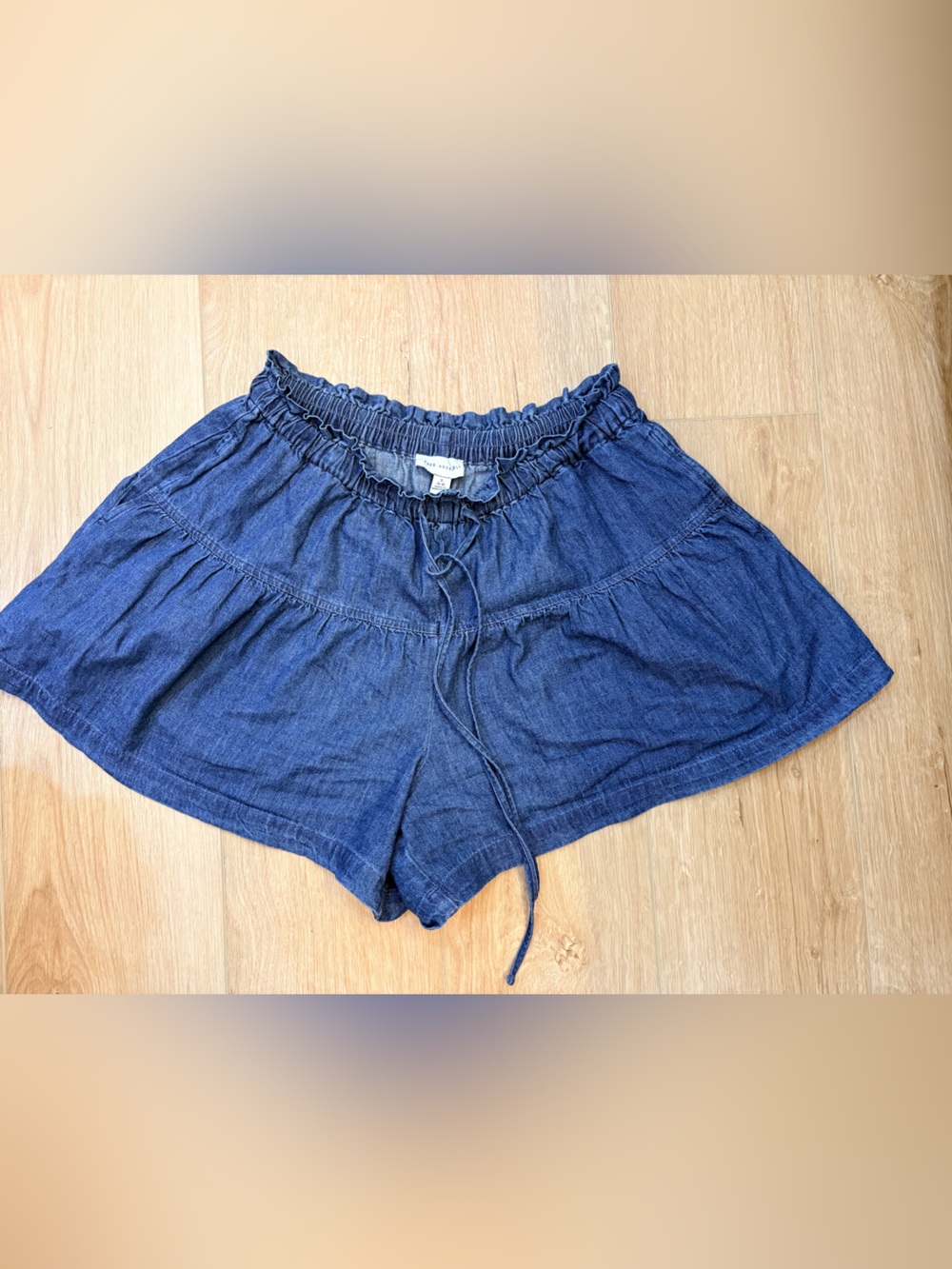 Flowy Denim Shorts